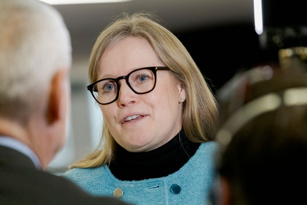 Statkrafts konsernsjef Birgitte Vartdal mener oppgraderingen av Nore I og II-kraftverkene i Nore Uvdal kan bidra til billigere strømpriser i Sør-Norge.