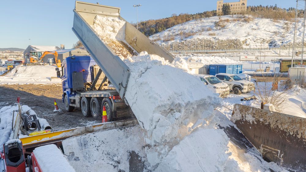 Snøsmeltelekter til entreprenørselskapet NCC har fått kjørt seg denne vinteren.