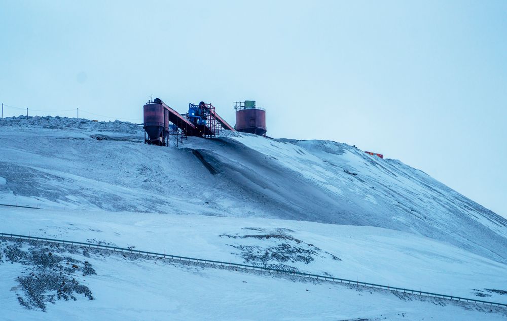 Gruve 7 på Svalbard. Kullgruva eies og drives av Store Norske Spitsbergen Kulkompani som nå av regjeringen pekes ut til å ta en ny og tydelig rolle i framtiden energiforvaltning på Svalbard. 