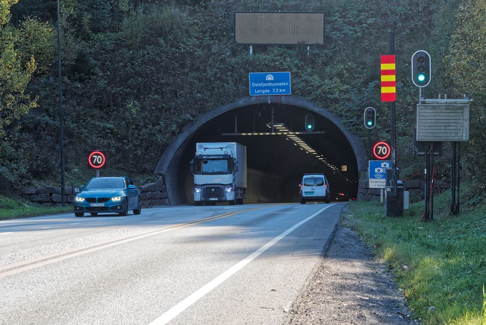 Dagens Oslofjordtunnel mellom Asker og Frogn i Akershus er stengt ti prosent av tiden.