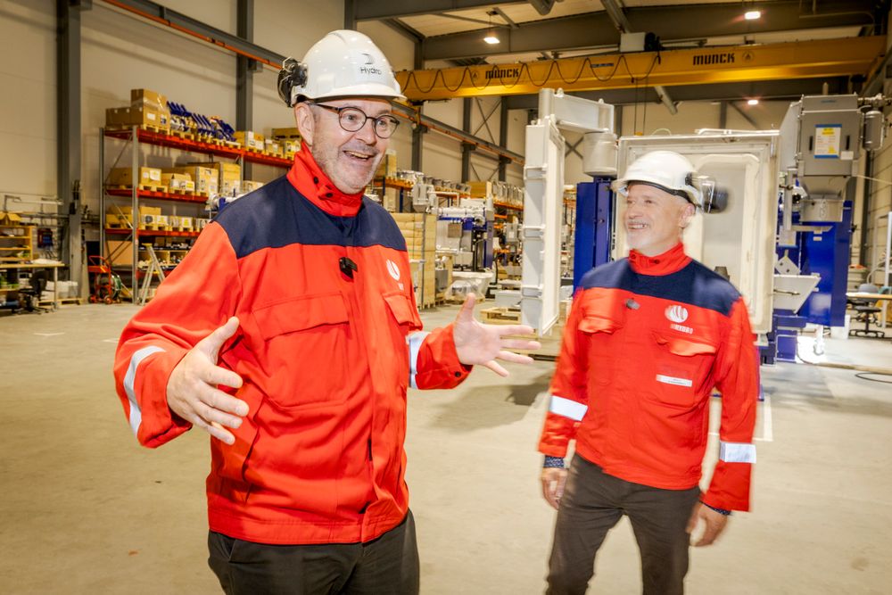 Hycast-direktør Ola Ulvund og teknisk sjef Arild Håkonsen omtaler renseteknologien som den største innovasjonen fra Hycast.