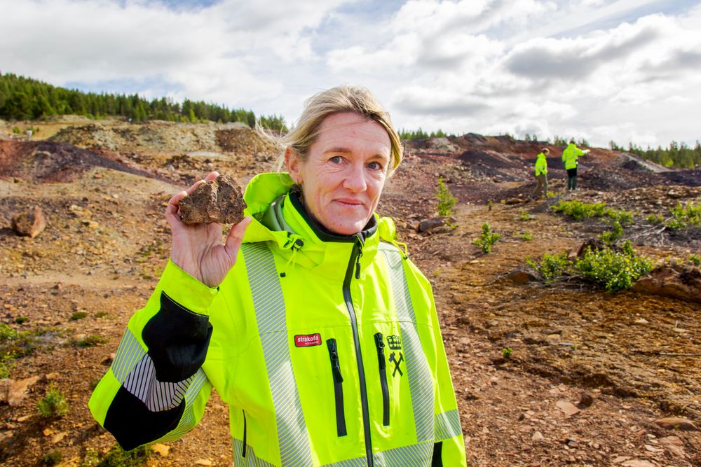 – Massene er både forurensende og verneverdige, sier prosjektleder Marianne Kvennås i Direktoratet for mineralforvaltning.