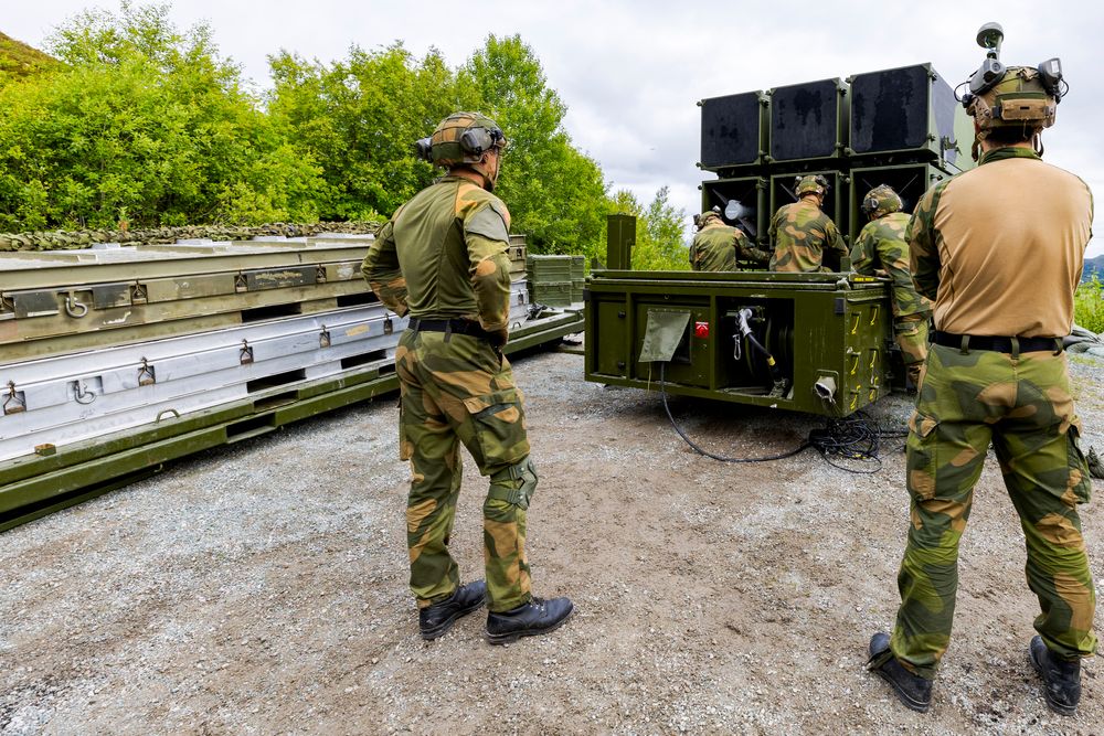 Forsvaret skal doble lageret av reservedeler til Nasams-luftvern.