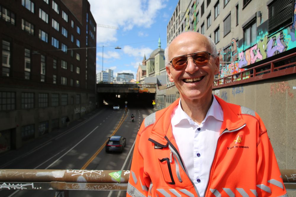 – Vi er fornøyd, sier Halvard Gavelstad, som er prosjektleder trafikk for Ring 1-prosjektet i Oslo.