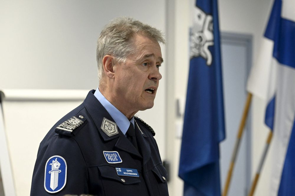 Politidirektør Seppo Kolehmainen beskriver de siste ukenes innbrudd som uvanlige. 
