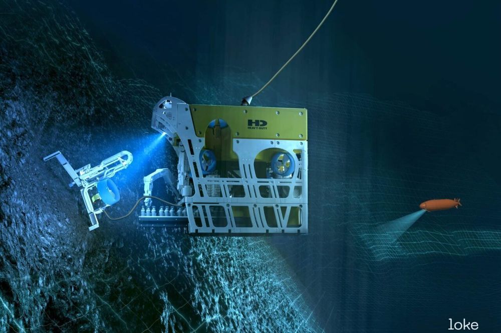 Loke Marine Minerals' ROV-konsept (fjernstyrt undervannsfartøy)