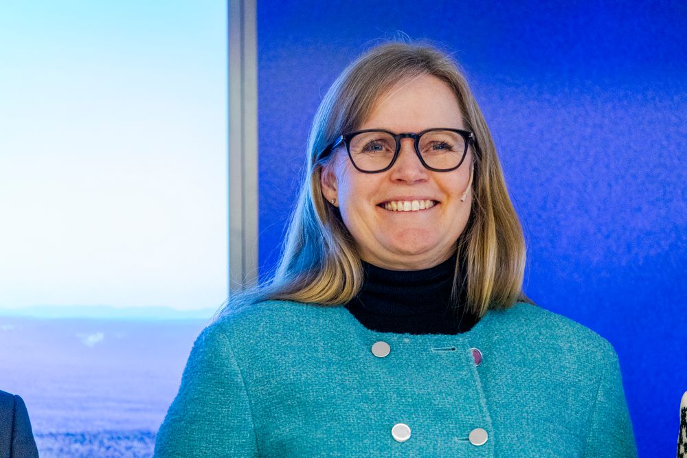 – Når Statkraft tjener mer penger, får staten høyere inntekter, og det bidrar jo på statens side til å kompensere for høyere kostnader på norgespris, sier Statkraft-sjef Birgitte Ringstad Vartdal.
Foto: Arash A. Nejad