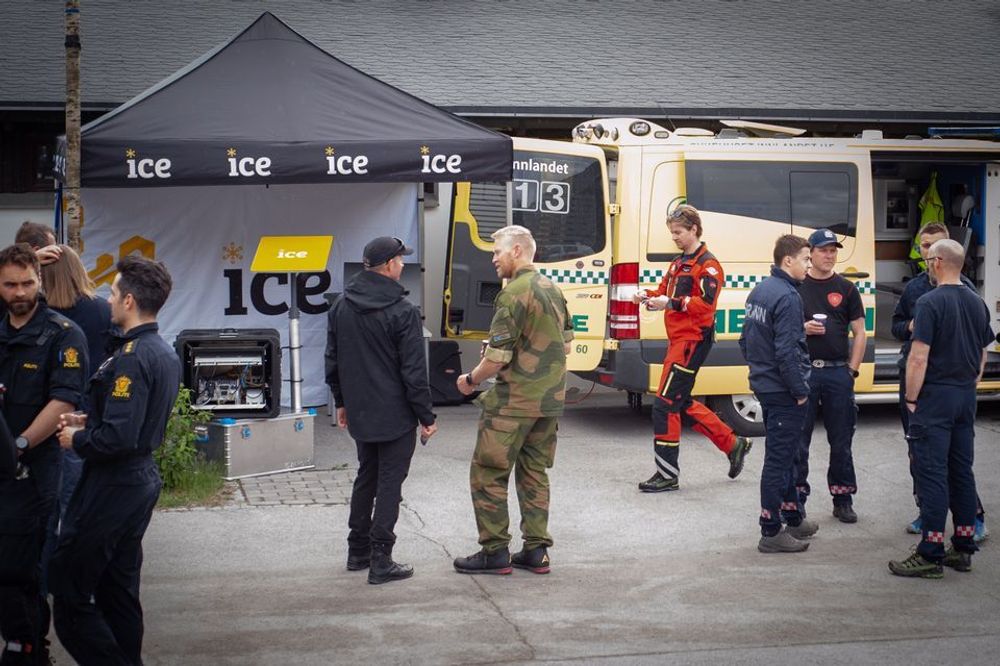 Ren 5G kan gjøre en stor forskjell for tidskritiske tjenester som Forsvaret og ambulansetjenesten. Her fra øvelsen Ulendt i Lom der ice gjennomførte tester av den nye teknologien. 