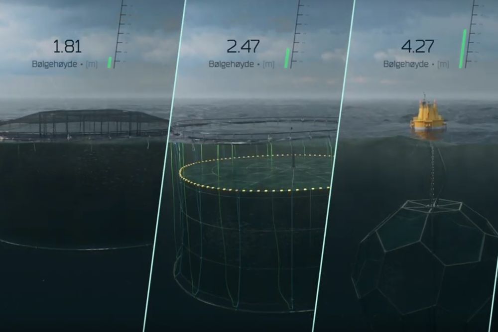 Slik illustrerte Blue Revolution Centre utviklingskonseptet i 2019. Nå har anlegget fått sin første rømming.