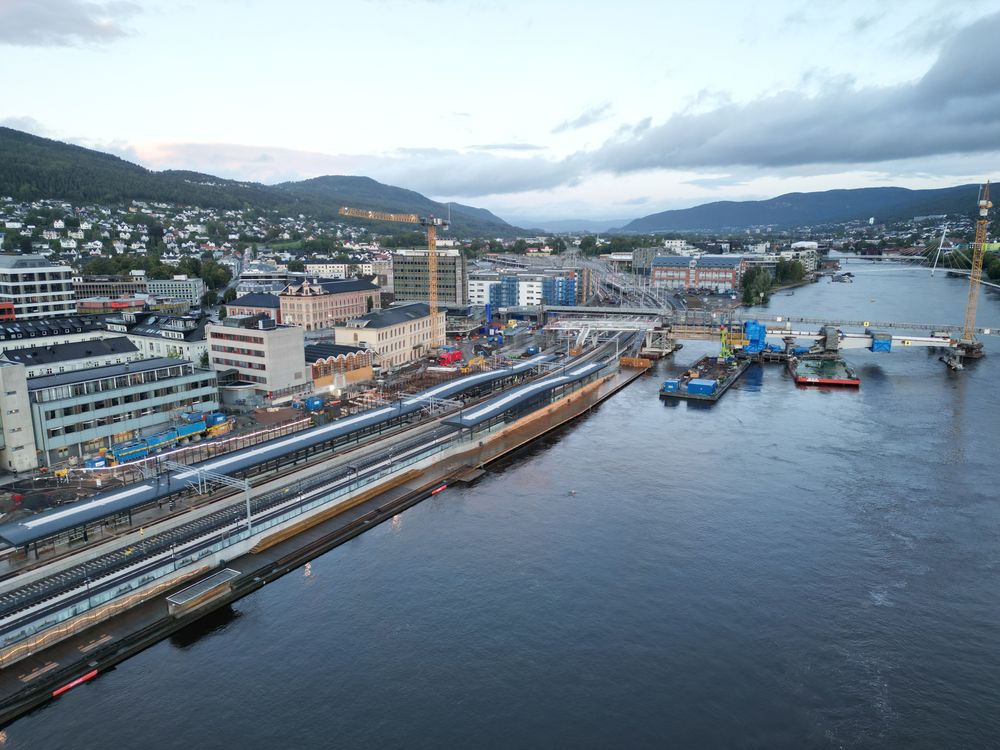 For å få tatt i bruk nye Drammen stasjon, bygges stasjonen nå med samme signalanlegg som på 60-tallet. 