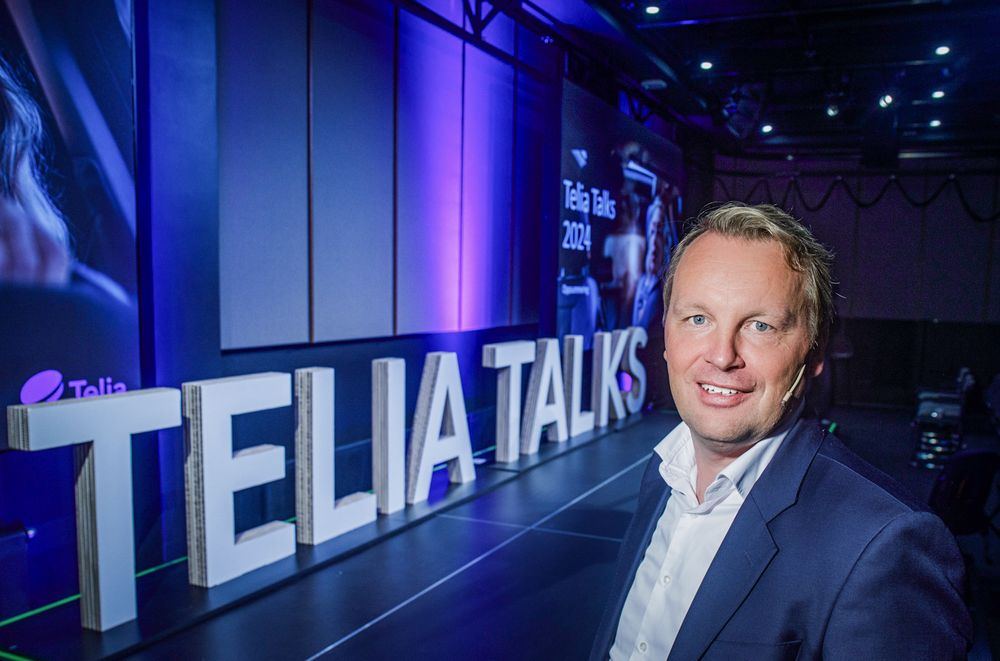 Direktør for Telia bedrift, Jon Christian Hillestad, er fornøyd med vekst også i første halvår i 2024.