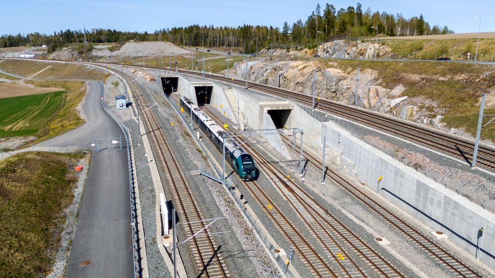 Siden 15. april har det kun vært mulig å kjøre i ett løp av gangen i  Blixtunnelen. 