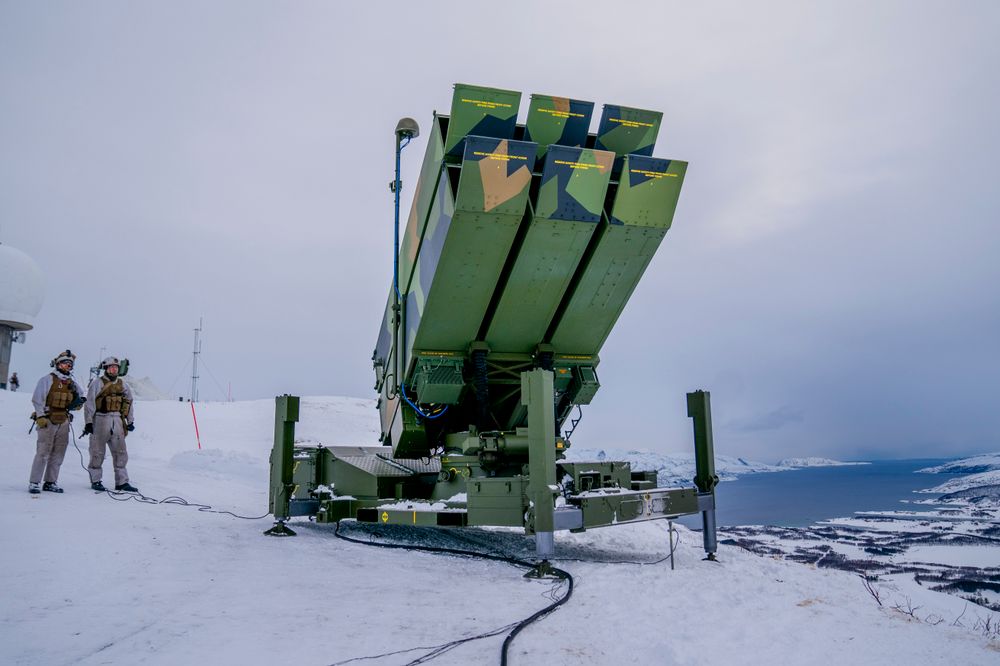 Kongsberg-Gruppen har satset stort på luftvernsystemet Nasams.