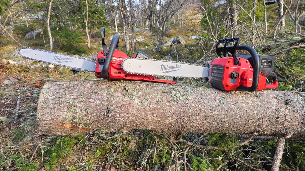 Milwaukee har lansert tre nye såkalte Forge-batterier. Alle har mye mindre motstand enn de tidligere High Outputbatteriene. Det vises tydelig i vår motorsagtest.