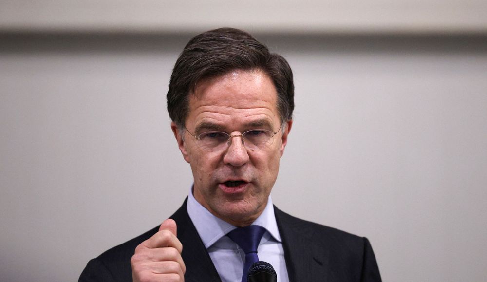 Natos generalsekretær Mark Rutte.