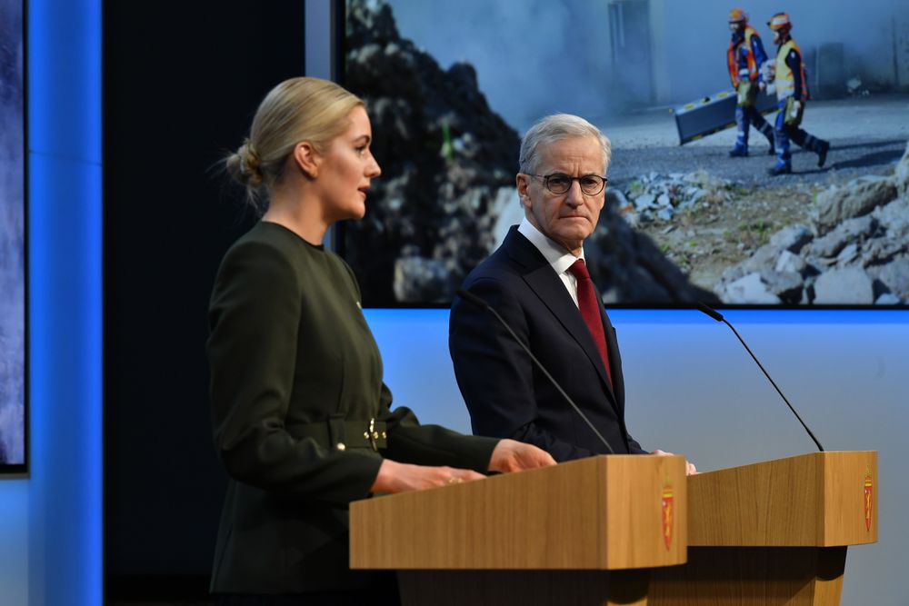 Fredag la statsminister Jonas Gahr Støre (Ap) og justis- og beredskapsminister Emilie Enger Mehl (Sp) frem Totalberedskapsmeldingen.