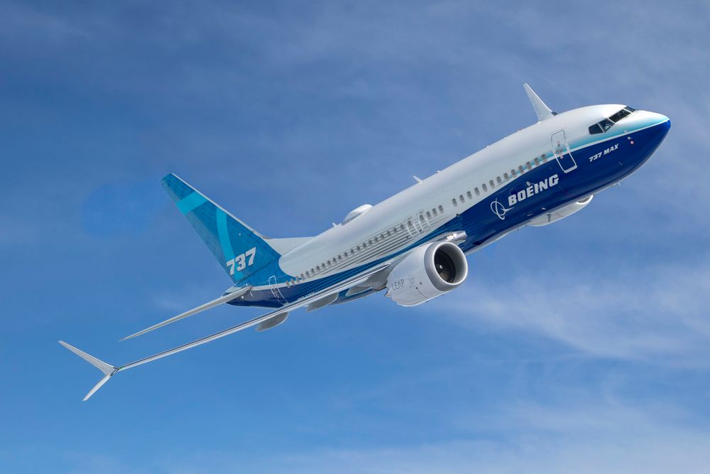 Flere ulike problemer førte til at Boeings produksjon av kommersielle fly ble betydelig lavere i 2024 enn i året før. På bildet vises en Boeing 737 MAX 7.