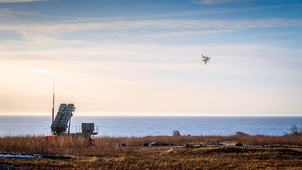 Det amerikanske våpensystemet Patriot utplassert i Sverige. Det kan brukes til å nøytralisere ballistiske missiler. Israelske Iron Dome har ikke de samme kapasitetene.