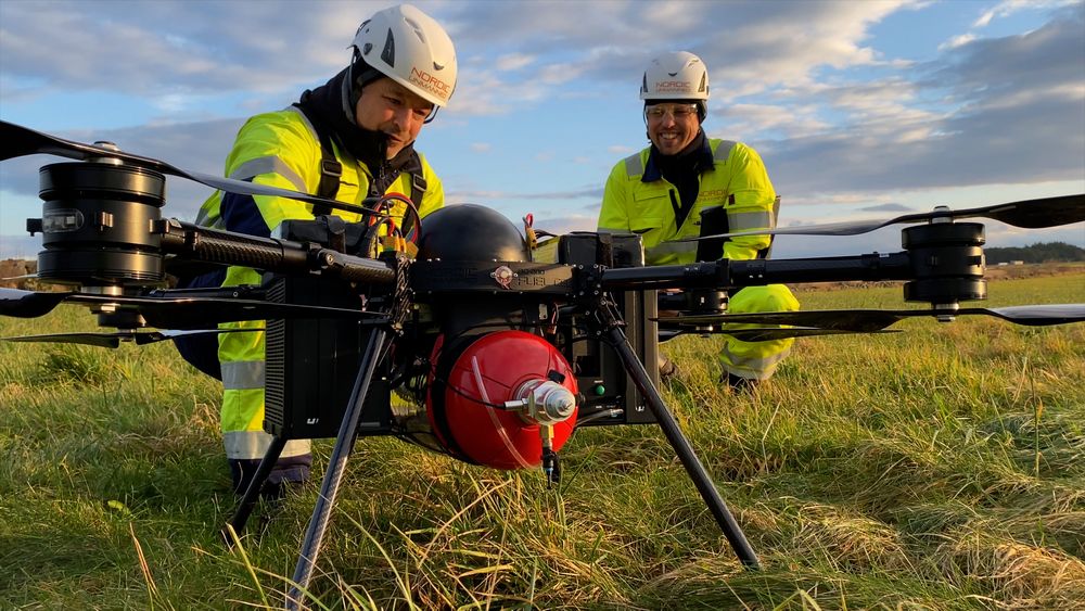 Her testet Nordic Unmanned dronene sine basert på hydrogenteknologi i 2021. Selskapet fikk midler fra Norges forskningsråd. 