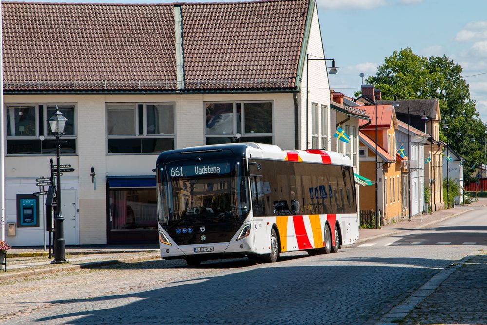 Problemene gjelder 29 elektriske busser som kjører for Östgötatrafiken i Sverige.
