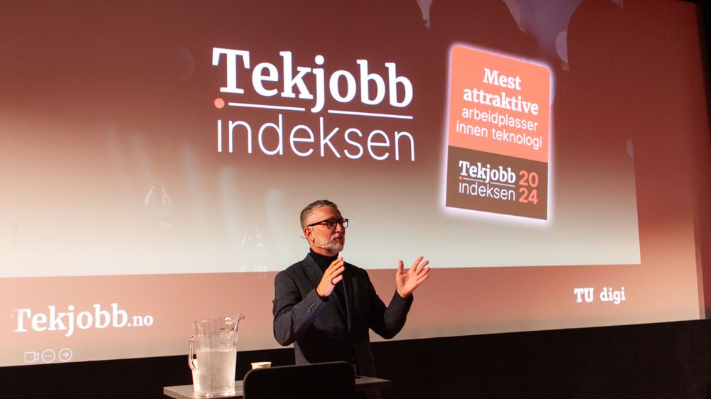 Hans-Petter Nygård-Hansen var presenterte Tekjobb-Indeksen 2024 på Tek Rekruttering-konferansen i høst. Nå er det klart for 2025-undersøkelsen.