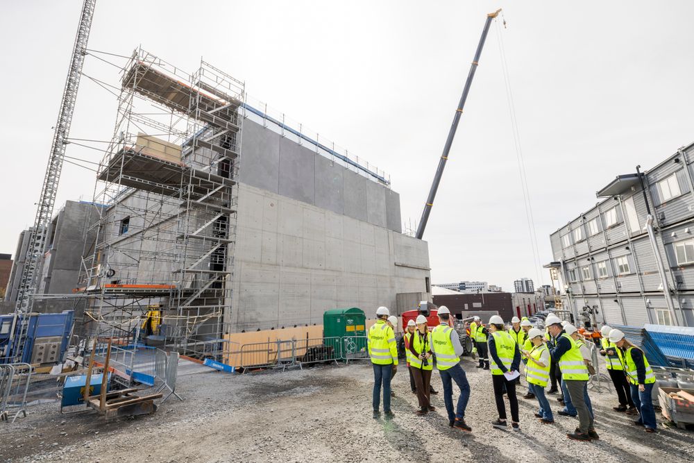 Skygard bygger nyttdatasenter på Økern i Oslo. Siden datasentre ikke lenger defineres som industri, kan det oppstå arealmessige begrensninger. 