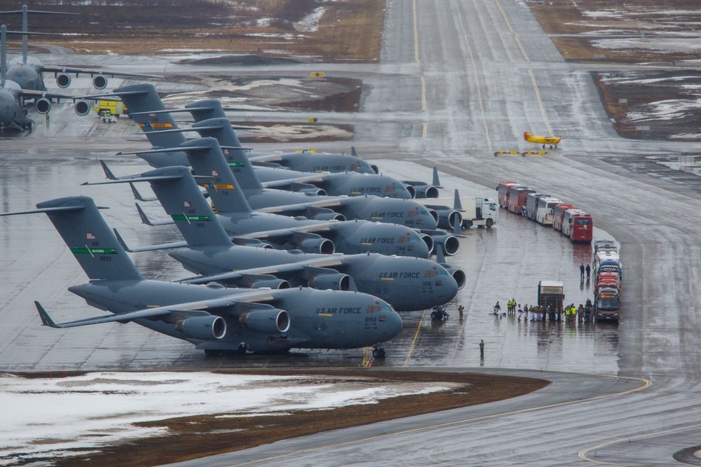 Amerikanske styrker fra U.S. Army i Alaska ankom denne uken Bardufoss i åtte C-17 Globemaster-fly fra 62nd og 437th Airlift Wing i U.S. Air Force for å delta i øvelse Swift Response 25.