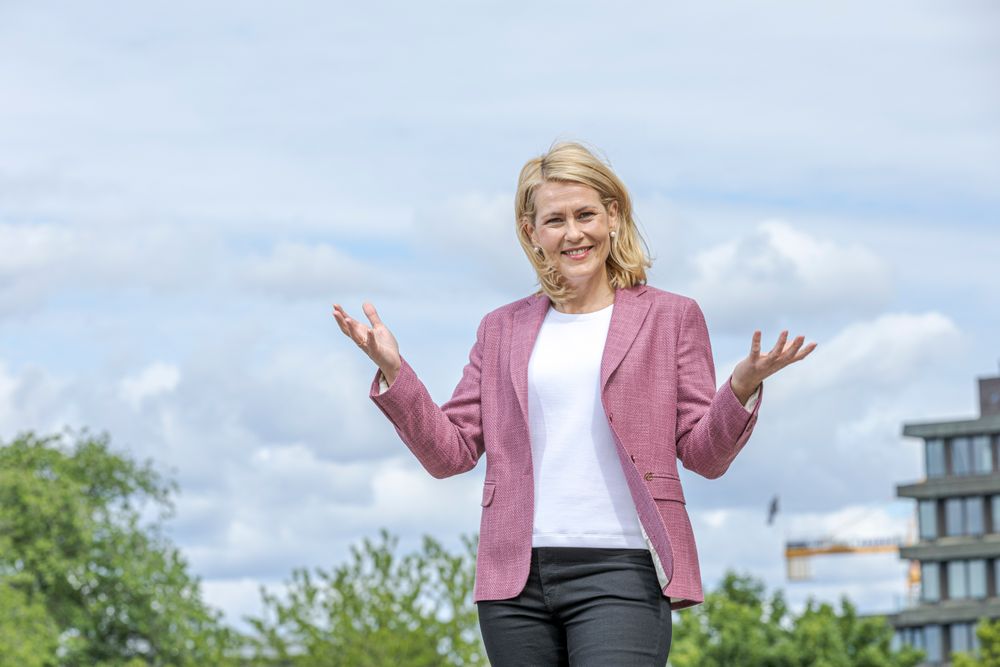 Jubilanten leverer: Kristine Dahl Steidel, administrerende direktør i Microsoft Norge, mener Windows' beste dager er nå, 40 år etter lanseringen.