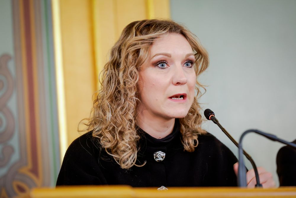 Digitalisering- og forvaltningsminister Karianne Tung..