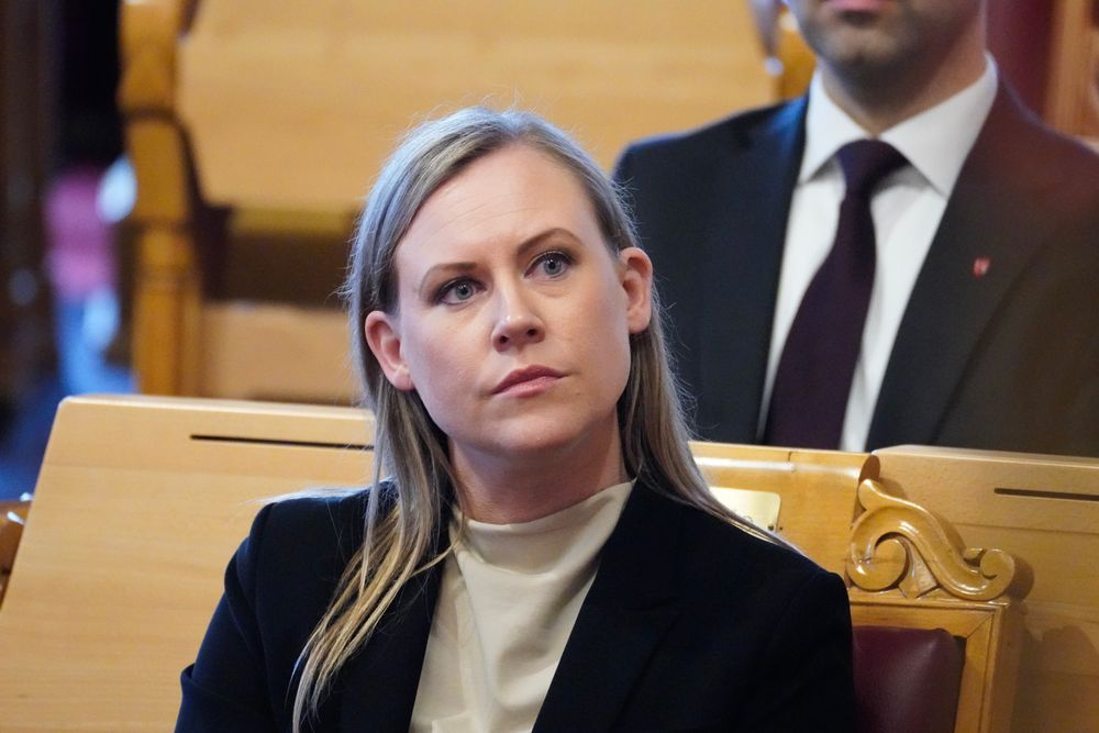Barne- og familieminister Lene Vågslid. 