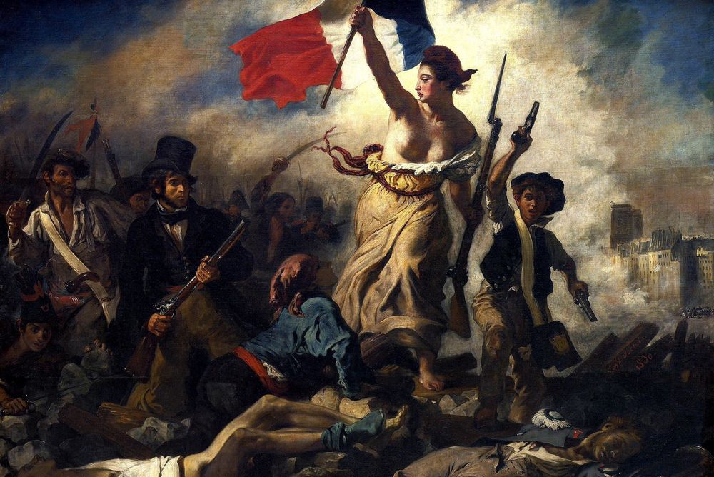 Flere av verdens største pornosider blokkerer nå trafikk fra Frankrike. Besøkende møtes i stedet av Eugène Delacroix’ ikoniske maleri Friheten leder folket, ledsaget av budskapet: «Friheten har ingen av-knapp»