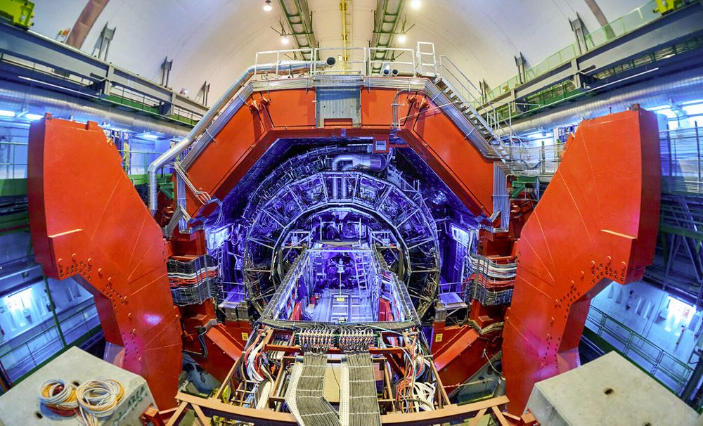 Alice-eksperimentet på Cern.