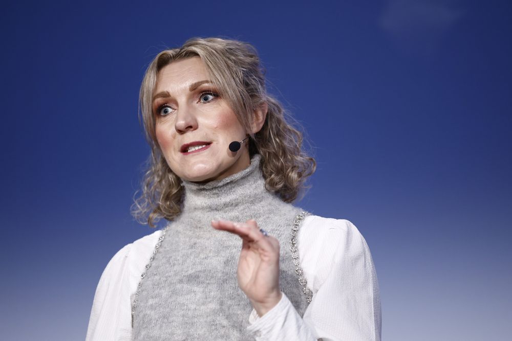 Karianne Tung på Digitaliseringskonferansen denne uken.