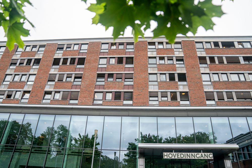 Bærum sykehus er et av mange sykehus som ble rammet av feilen.