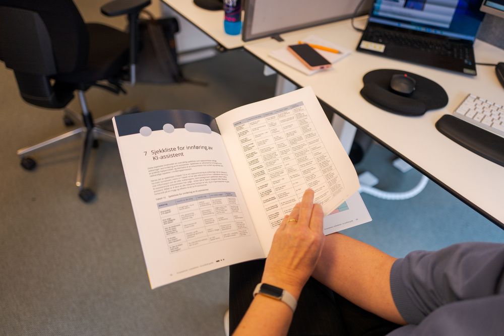 Regjeringens nye KI-veileder gir virksomheter en sjekkliste som skal gjøre det enkelt å innføre KI-assistenter på en trygg måte.
