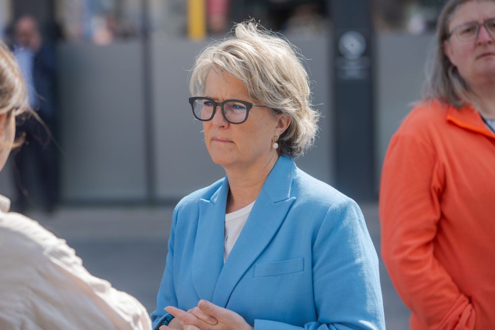 Konsernsjef Benedicte Schilbred Fasmer i Telenor under Kongsberg Agenda torsdag.