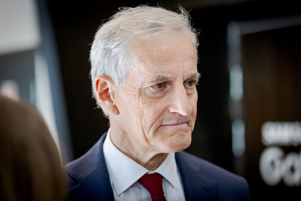 Statsminister Joans Gahr Støre.