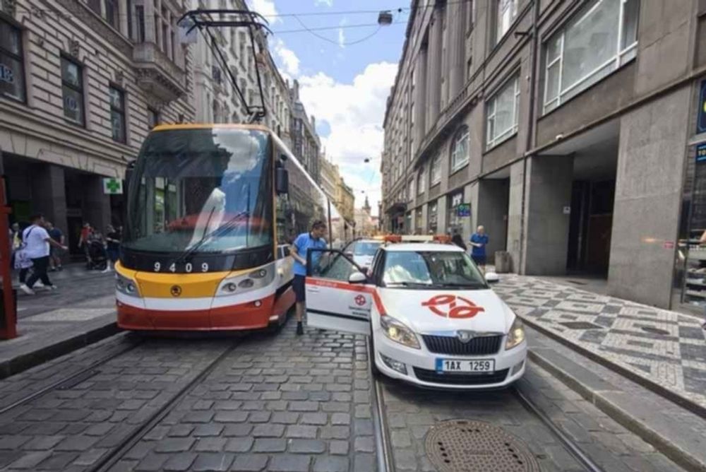 Strømfaste trikker i Praha.