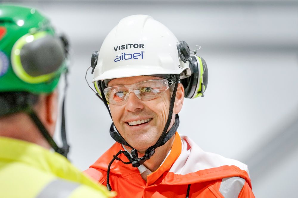 – Hver tredje havvindturbin i verden er blitt installert av norske rederier, sier administrerende direktør Knut Arild Hareide i Rederiforbundet. Her er han under regjeringens lansering av ny strategiefor leverandørindustrien til havvind.