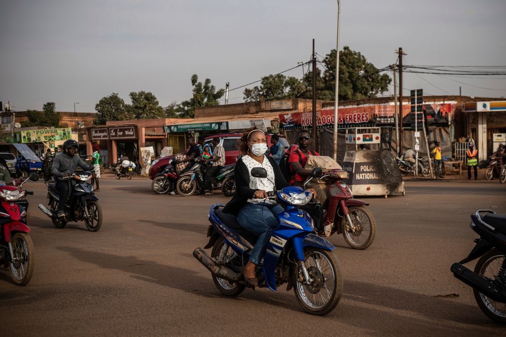 Burkina Faso er det landet med raskest vekst når det kommer til bredbånd. Bildet er fra landets hovedstad Ouagadougou.