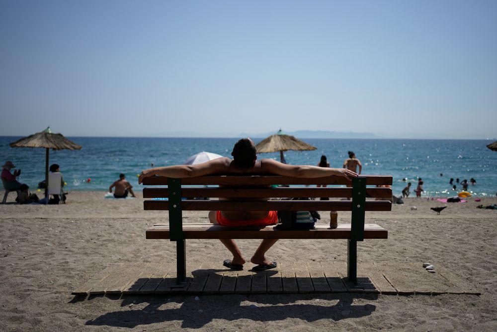 Hetebølge og branner har rammet Hellas i år.