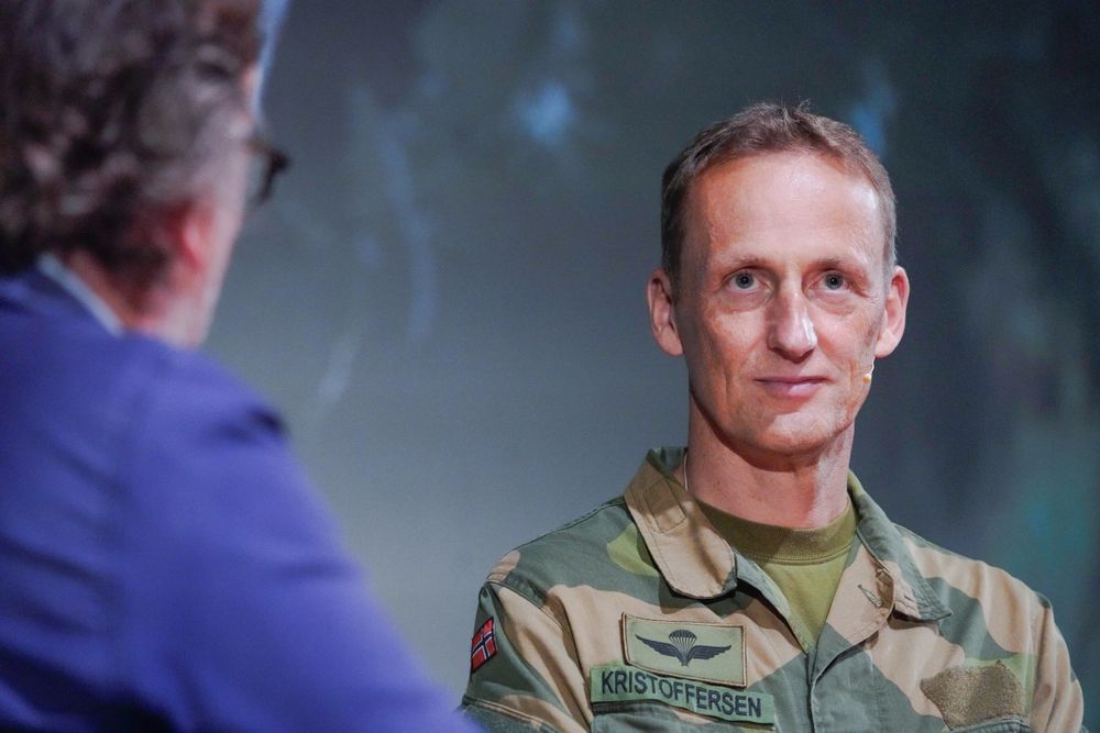 Forsvarssjef Eirik Kristoffersen deltok i en paneldebatt under Arendalsuka mandag.