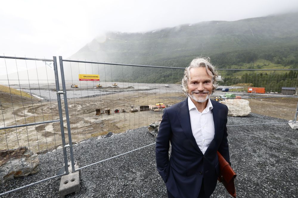 Konsernsjef Eirik Frantzen i Nordkraft.