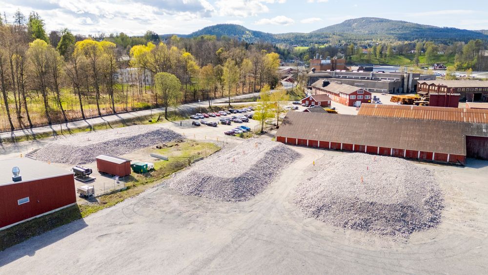 Tomta hvor REN planla å legge sitt pilotanlegg for utvinning av sjeldne jordarter.