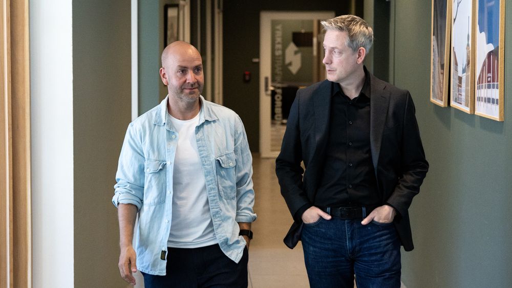 F.V. Kent Heide og Lars Erik Braatveit i Conscia.