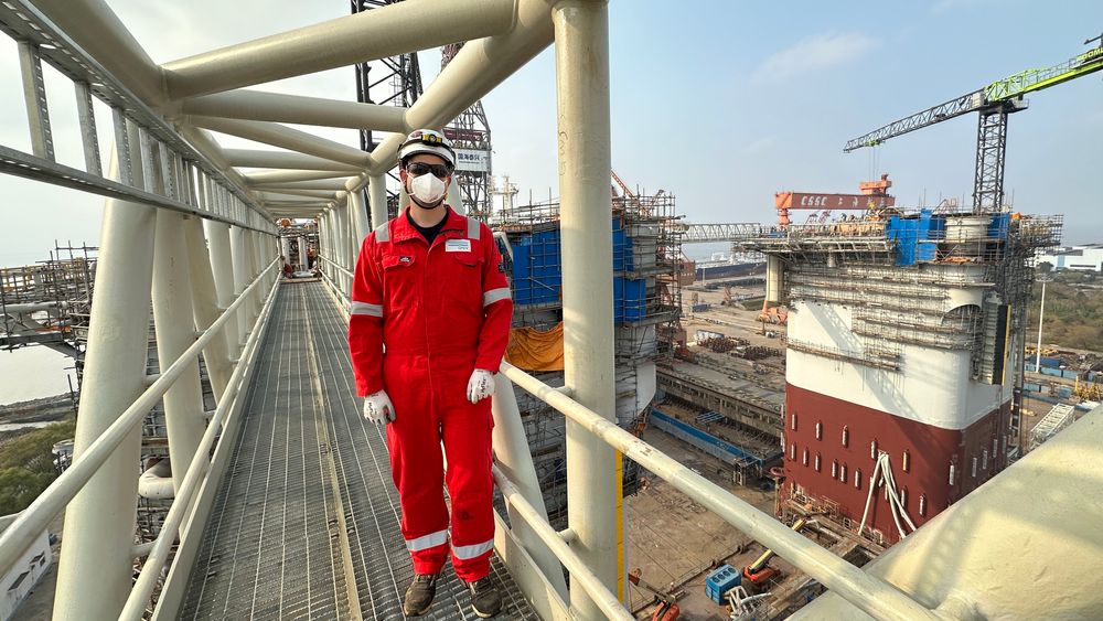 Gaute Aanesland Jørgensen gikk rett fra skolebenken til fast jobb som surveyor i DNV.