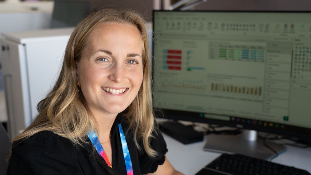 Silje Marie Anfindsen gikk fra konsulentbransjen til å jobbe med dataanalyse i DNV.