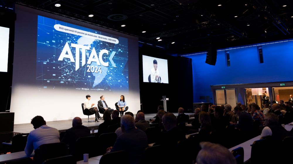 Bilde fra Attack 2024, der over 500 deltakere diskuterte trusler og sikkerhetsløsninger.