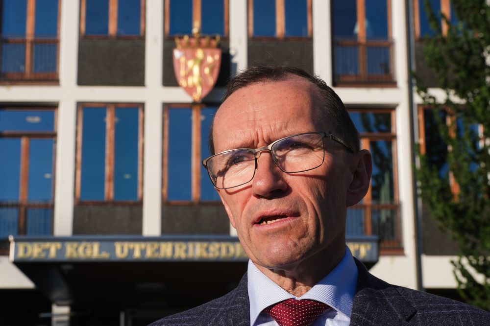 Utenriksminister Espen Barth Eide (Ap).