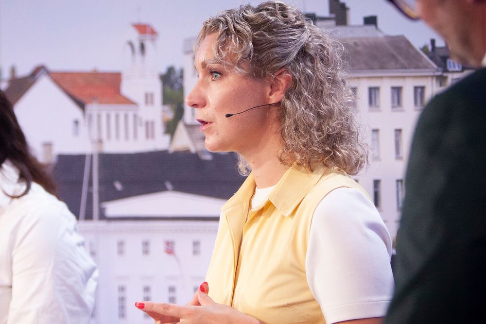 Digitaliserings- og forvaltningsminister Karianne Tung, fotografert under Arendalsuka 2025.